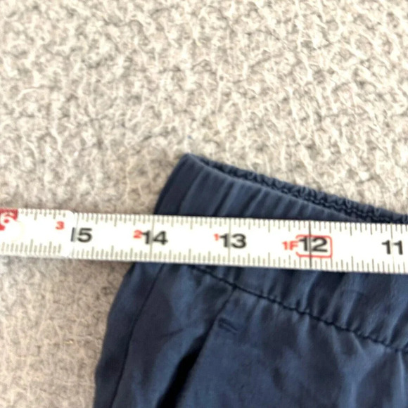 Theory Womens Silk Wide Leg Pants Flowy Pull On Cropped - Picture 3 of 16